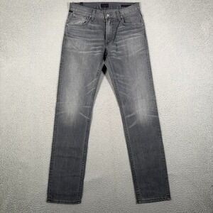 Citizens of Humanity Jeans Mens 30x32 Charcoal Bowery Slim Straight Denim Casual